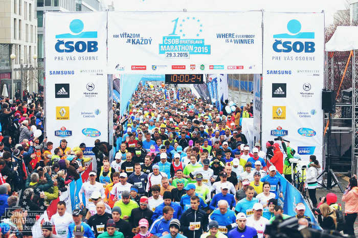 Registrácia na 11. ročník ČSOB Bratislava Marathon je spustená, výhodné štartovné do konca roka