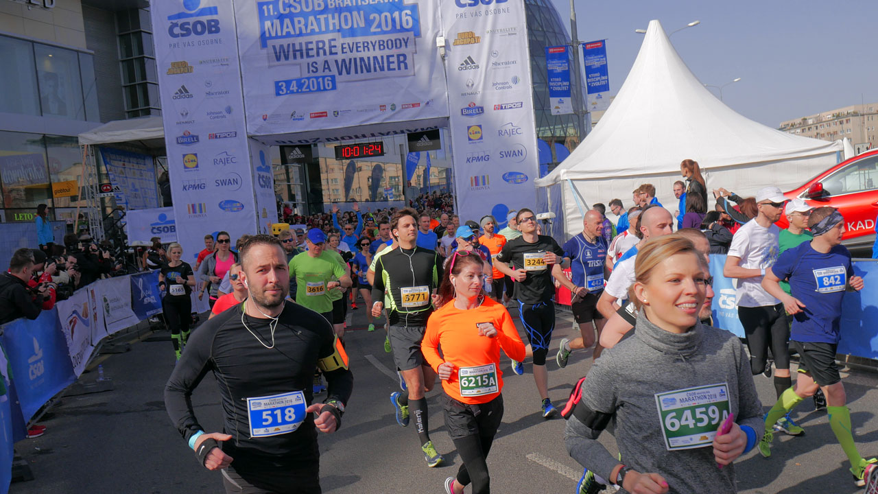 VIDEO: ČSOB Bratislava Marathon 2016