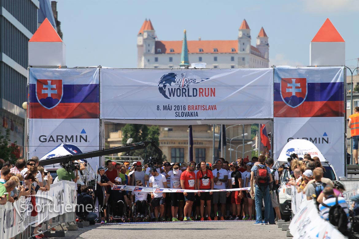 Wings For Life World Run Bratislava 2016