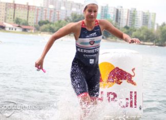 Veronika Kermietová plávanie triathlon